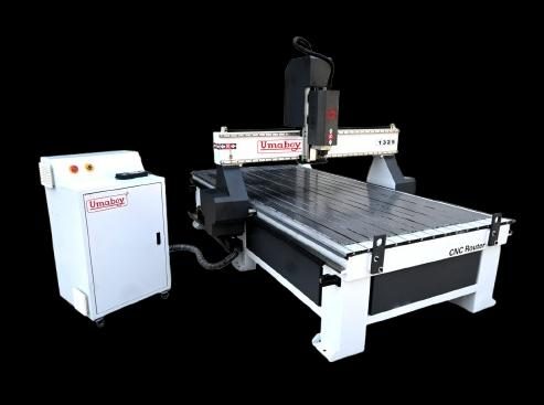 CNC router machine on the AIW Works factory floor
